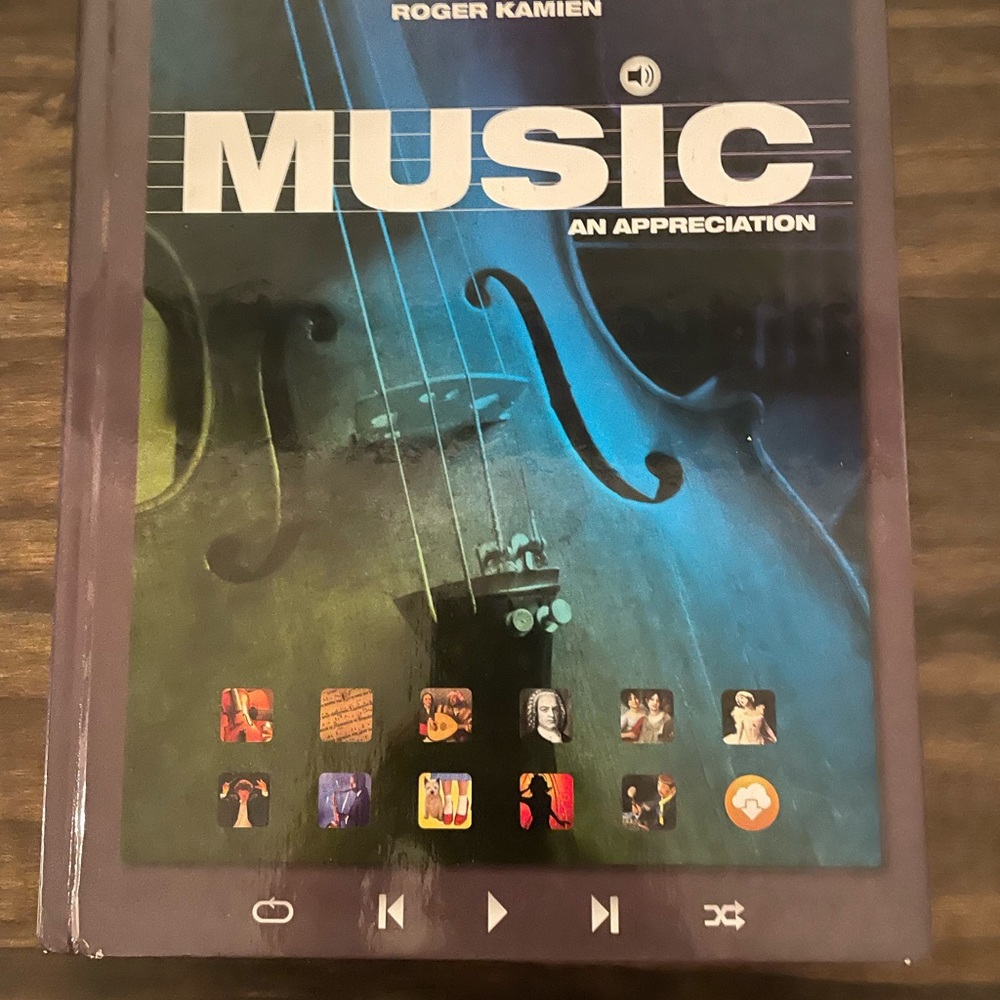 Music an appreciation Hard Cover